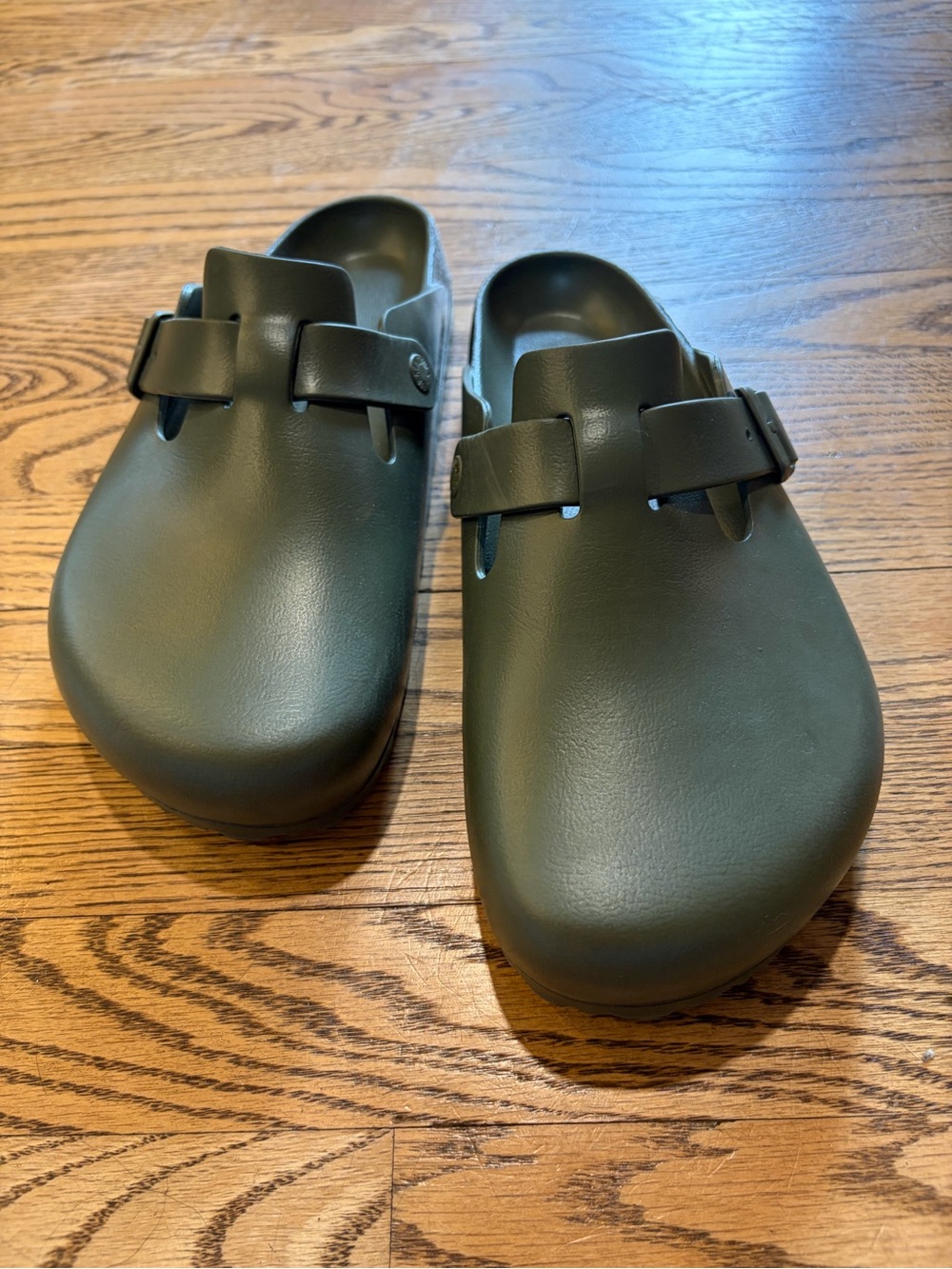Birkenstock Shoe Boston Essentials EVA Khaki Olive